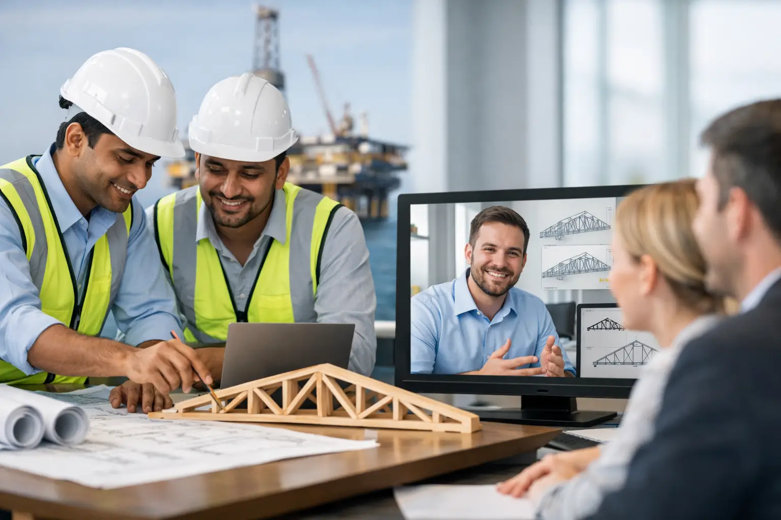 Why an Offshore Truss Design Team Wins