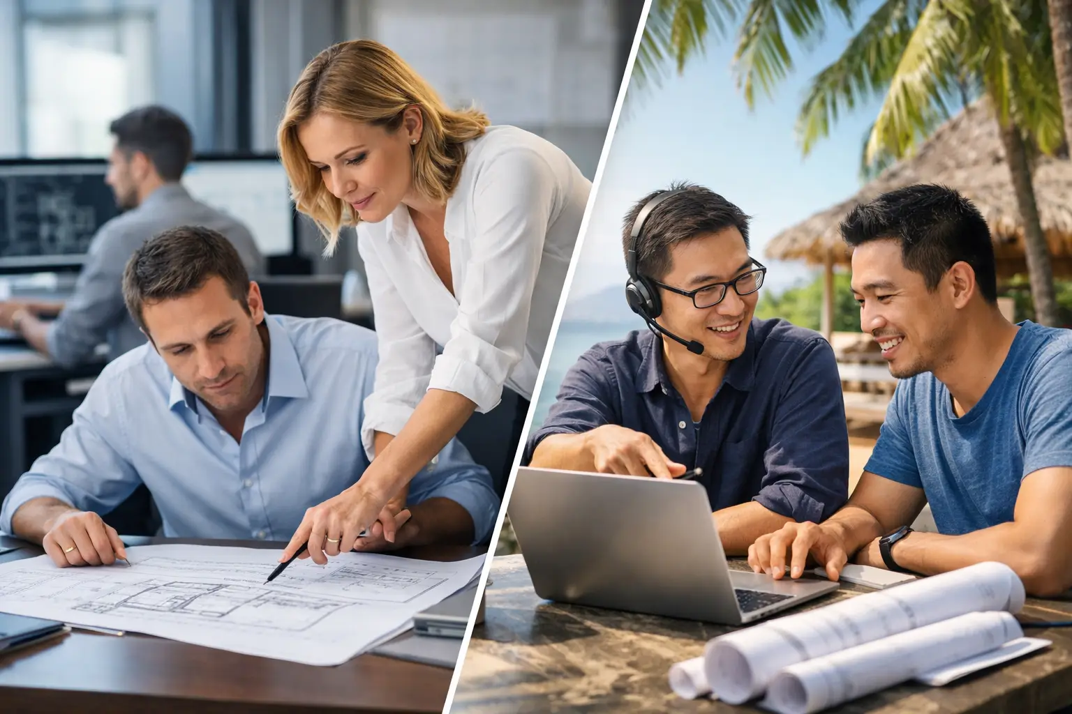 Inhouse Versus Offshore Drafting Teams Compared