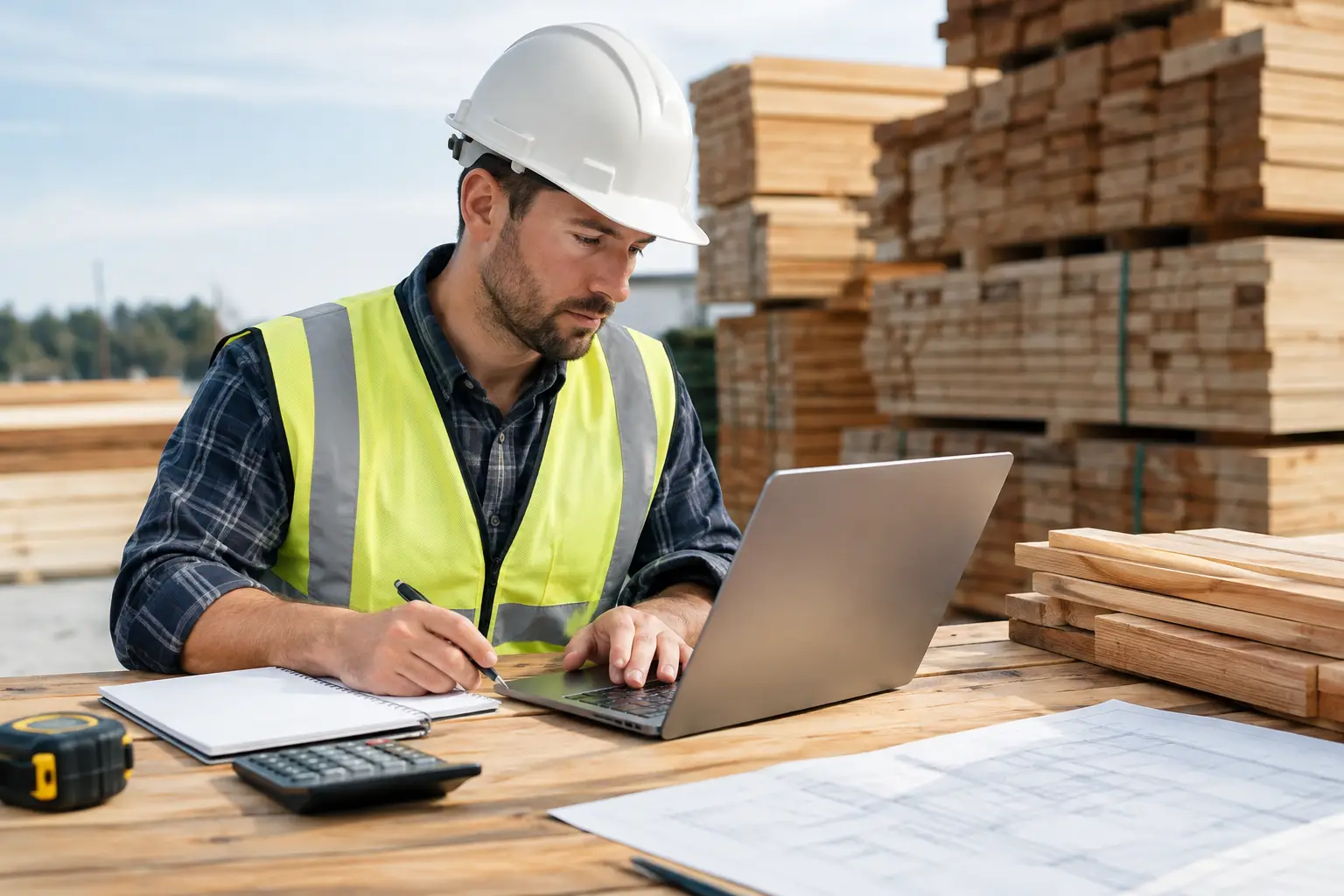 A Lumber Estimating Case Study in Bid Capacity