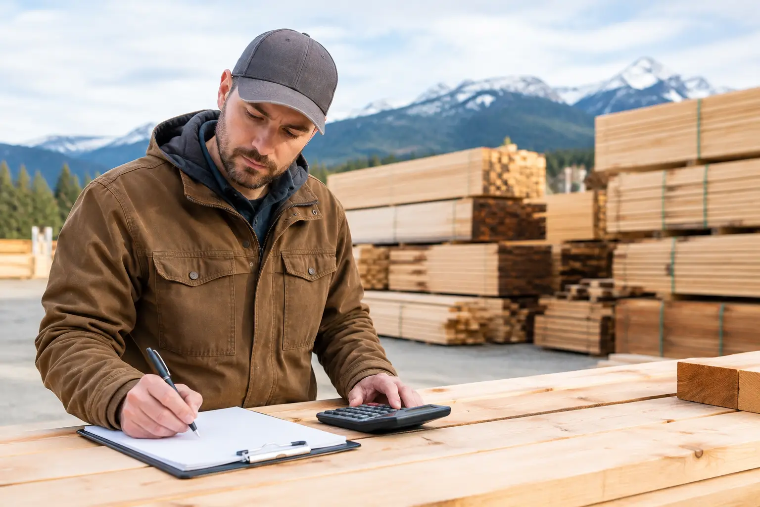Estimating Building Materials for Canadian Lumber Dealers