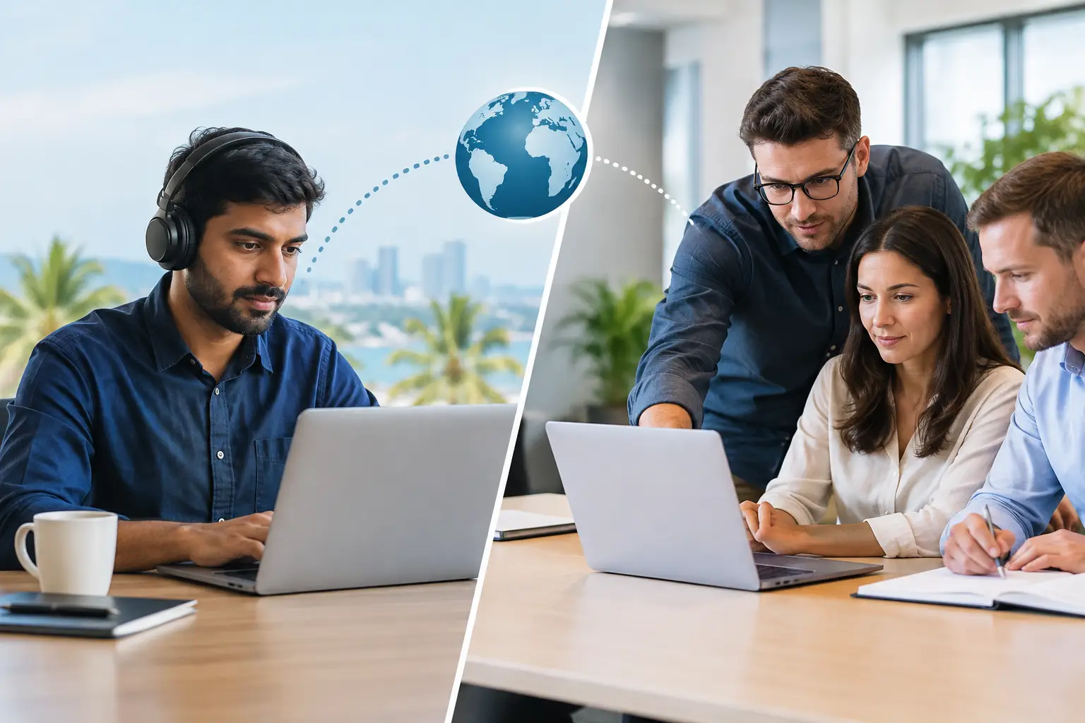 Offshore Versus In-House Estimators Compared